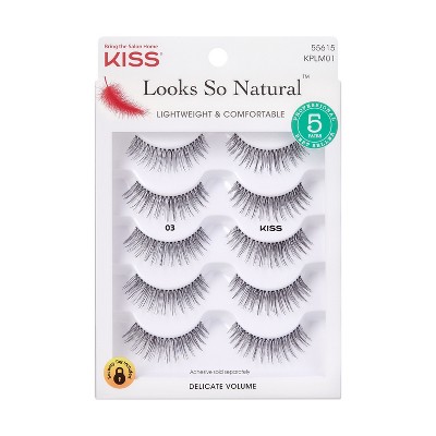 KISS Products Looks So Natural False Eyelashes No 03 - 5ct