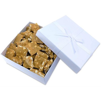 GOURMET VALENTINES PEANUT BRITTLE GIFT BOX BY IT'S DELISH
