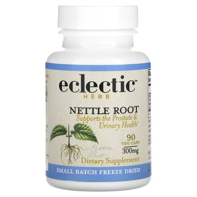 Eclectic Herb Nettle Root, 300 mg, 90 Veg Caps