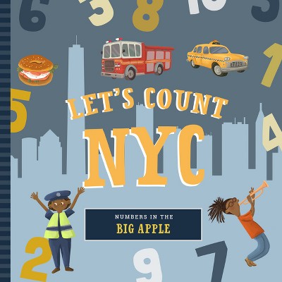 Let's Count New York City - (Let's Count Regional Board Books) by  Adina Oberman (Board Book)