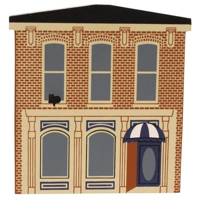 Cat's Meow Village 4.0 Inch Dresden Finery , Landmark Basket Dresden (PC)