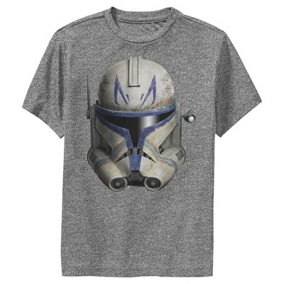 Boy's Star Wars: The Clone Wars Commander Rex Big Face Performance Tee