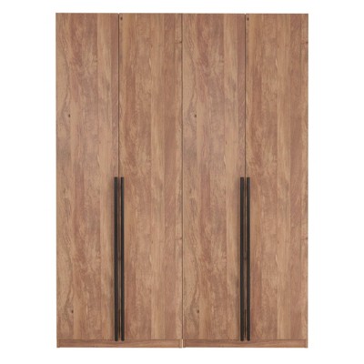 Manhattan Comfort 2pc Lee 4 Door Module Wardrobe