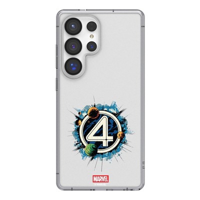Keyscaper Marvel Fantastic 4 Badge Clear Cell Phone Case for Samsung Galaxy