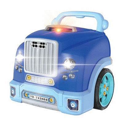 The Bubble Factory: Motor Car Engine Workshop, Blue