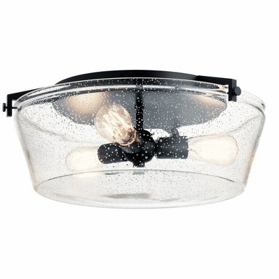 Kichler Lighting Alton 3 - Light Flush Mount in  Black