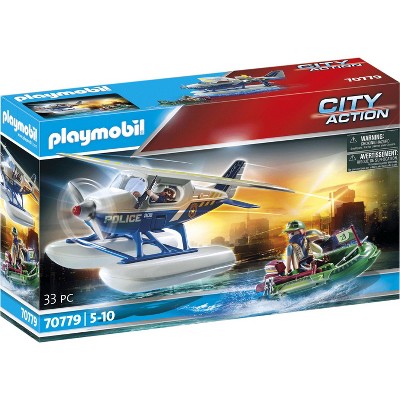 Playmobil City Action Police Seaplane 70779 Playset 33pcs