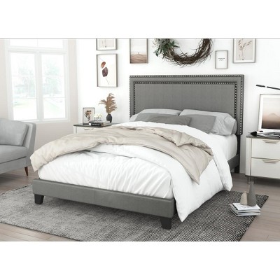 Home Design Ocala Upholstered Twin Panel Bed