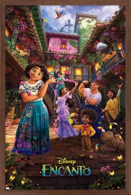 Trends International Disney Encanto - Family One Sheet Framed Wall Poster Prints