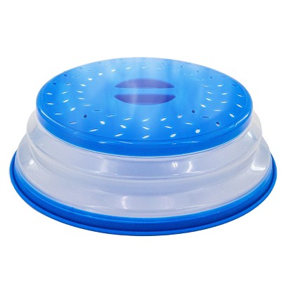 5 Star Super Deals Microwave Splatter Guard Cover Collapsible Lid Food Protection and Easy Storage BPA-Free Dishwasher Safe Heat Resistant