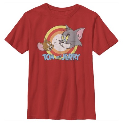 Boy's Tom and Jerry Classic Logo T-Shirt