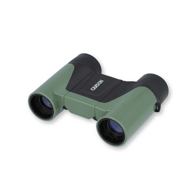 CARSON® Wildcat Series Kid’s 7x18-mm Lightweight HD Focus-Free Binoculars in Green