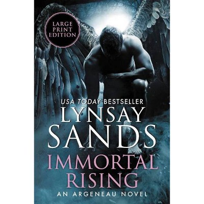 Immortal Rising - (Argeneau Novel) Large Print by  Lynsay Sands (Paperback)