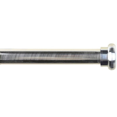 Urbanest 5-8-inch Diameter Button Adjustable Single Drapery Curtain Rod