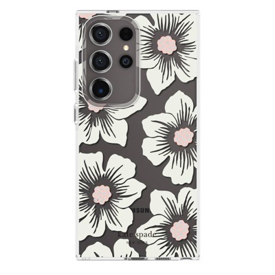 Kate Spade New York Samsung Galaxy S24 Ultra Antimicrobial Case - Hollyhock Cream