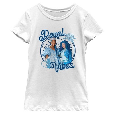 Girl's The Descendants Cinderella and Chloe Royal Vibes T-Shirt