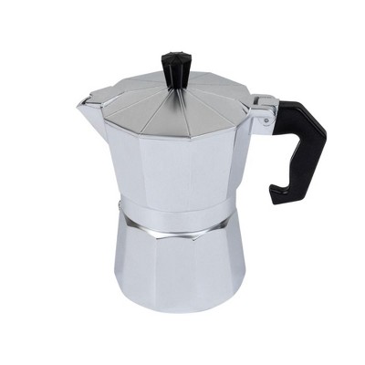 Espresso Coffee Maker – Durable Aluminum, Fast Brewing, Sleek Design