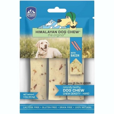 Himalayan Dog Chew Yak Cheese Dog Chews - Bacon Flavor