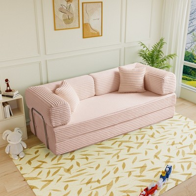 Empire Digilabs Modern Sofa Fold-Out Sofa Bed, Convertible Chair Floor Couch