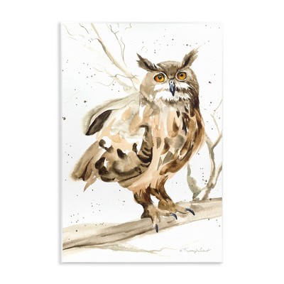 Stupell Industries Owl Perched in Tree, 10" x 15"