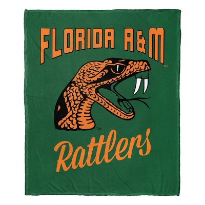 50" x 60" NCAA Florida A&M Rattlers Alumni Silk Touch Throw Blanket