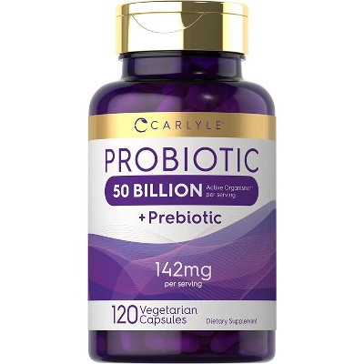 Carlyle Probiotics 50 Billion CFUs | 120 Capsules