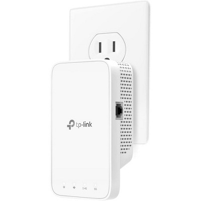 Refurbished: TP-Link AC1200 Wi-Fi Range Extender (RE330) Covers Up to 1500 Sq. Ft and 25 Devices Dual Band Wireless White - Manufacturer Refurbished