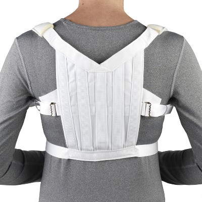 OTC Shoulder Brace, Posture Support Control, Figure-8 Style, White