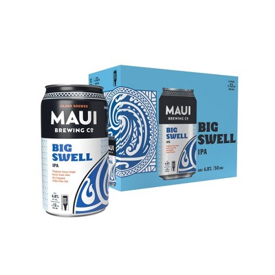 Maui Brewing Big Swell IPA - 12pk/12 fl oz Cans