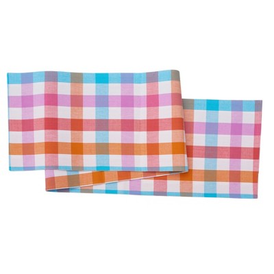 C&F Home Cabana Plaid Gingham Check Table Runner 13" x 72"