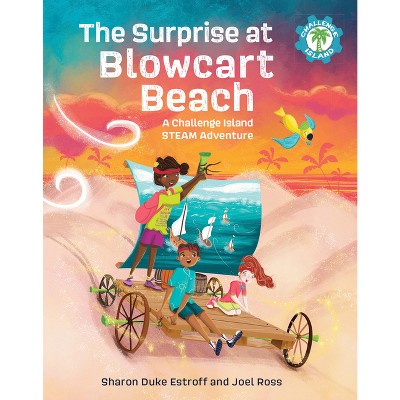 The Surprise at Blowcart Beach - (Challenge Island) by Sharon Duke Estroff & Joel Ross