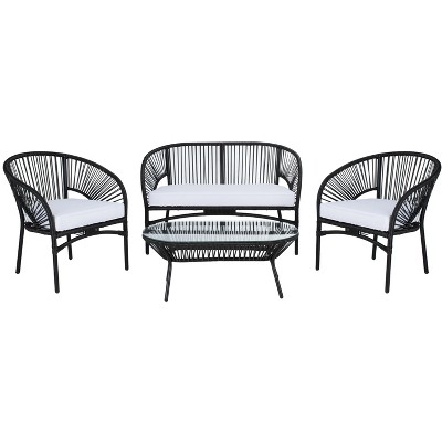 Werner 4 Pc Living Sets - Indoor/Outdoor - PAT7522 - Safavieh