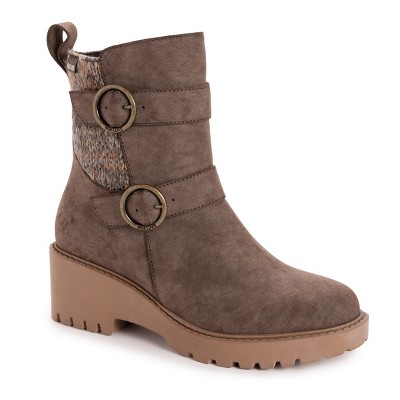 MUK LUKS Women's Finley Faith Boots