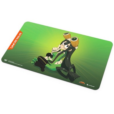 UniVersus My Hero Academia: Girl Power- Tsuyu Asui Playmat - 24 x 14 Neoprene Mat, Tabletop Card Game Accessory