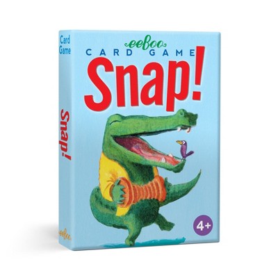 eeBoo Snap Playing Card Game with Rhymes