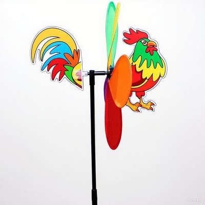 Wind Spinners for Yard, Garden  Whirligigs, Cute Animal Sculpture Spinner Windmill,Decorative Garden Stakes Whirligigs Decoration for Garden