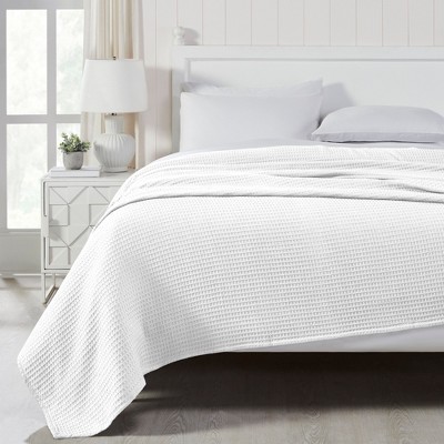Modern Threads Thermal Waffle Weave Cotton Bed Blanket