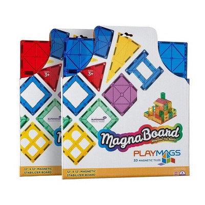 Playmags 1 pack Super Durable Building Stabilizer Tile.