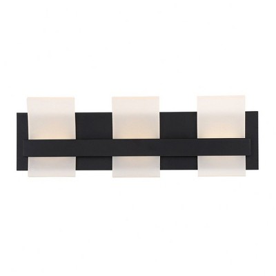Eurofase Lighting Cambridge 3 - Light Vanity in  Black