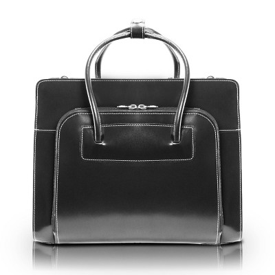 McKlein Lake Forest Leather Ladies' Laptop Briefcase
