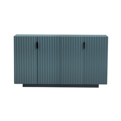 Bella Depot 59.8''W 4 Doors Sideboard with Adjustable Shelves