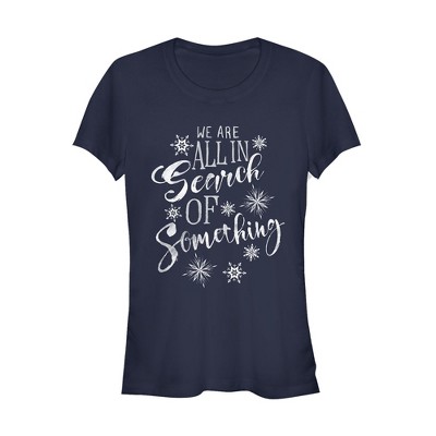 Juniors Womens Frozen 2 All Searching T-Shirt