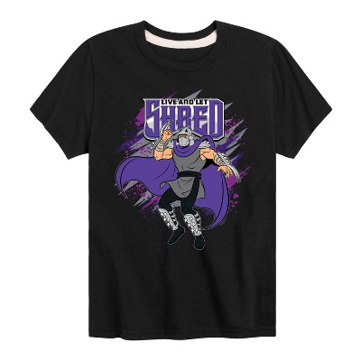 Boys' - Teenage Mutant Ninja Turtles - Live And Let Shred Short Sleeve Graphic T-Shirt