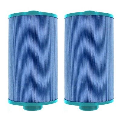 Hurricane 2 Pack HF4H21-01M Elite Aseptic Pool and Spa Filter Cartridge Replacement for PTL18P4, Unicel 4CH-21, Filbur FC-0121, Blue