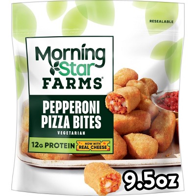 Morningstar Farms Frozen Pepperoni Pizza Bites - 9.5oz