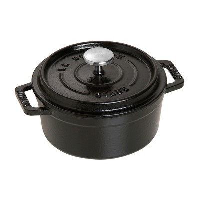 STAUB Cast Iron 0.5-qt Round Cocotte