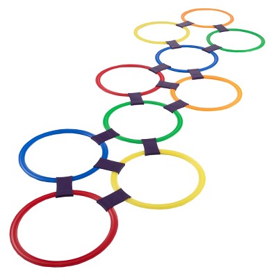 Toy Time Kids' Hopscotch Ring Game - Multi-Colored, 25 Pieces