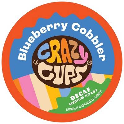 Decaf Blueberry Cobbler Flavored Coffee Pods