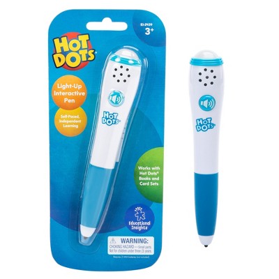 Educational Insights Hot Dots Light-Up Interactive Pen, Single Pen