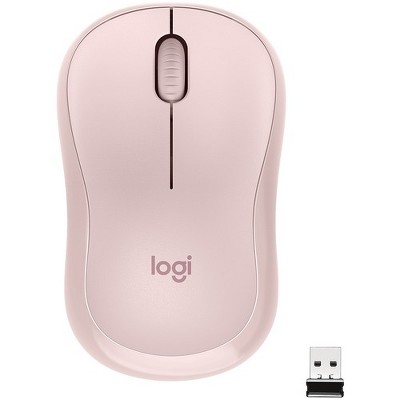 Logitech M220 SILENT Wireless Mouse, 2.4 GHz with USB Receiver, 1000 DPI Optical Tracking, 18-Month Battery, Ambidextrous, Compatible with PC, Mac,...